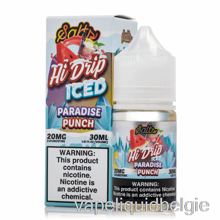 Vape België Iced Paradise Punch - Hi-drip Zouten - 30ml 50mg